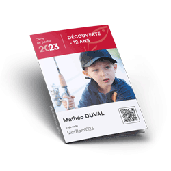 Carte Découverte -12ans 2023